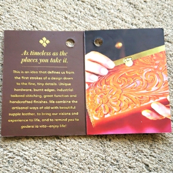 Vintage brand new "Patricia Nesh" European Map Print leather wallet - Picture 11 of 11